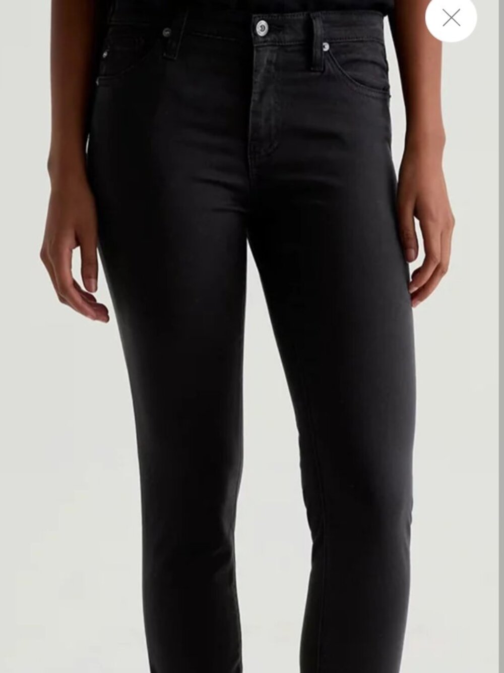 AG Adriano Goldschmied B-Type-02 Cigarette Jeans – Black Night – Size 24/31 (NWT